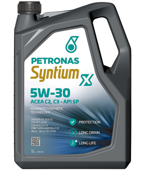Моторное масло Petronas Syntium X 5W-30 C2,C3, 5л