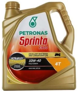 Моторное масло Petronas Sprinta F900 4T 10W-40, 4л