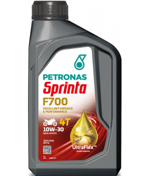 Моторное масло Petronas Sprinta F700 4T 10W-30, 1л