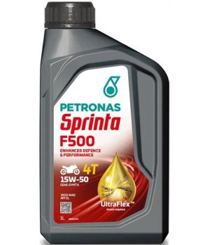 Моторное масло Petronas Sprinta F500 4T 15W-50, 1л