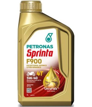 Моторное масло Petronas Sprinta F900 4T 5W-40, 1л
