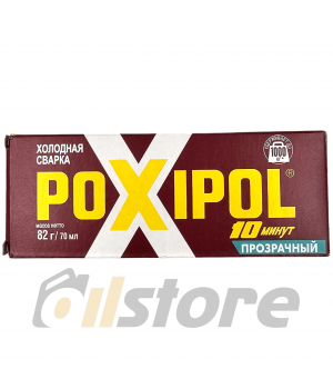 Прозрачная холодная сварка Poxipol 00267, 70мл