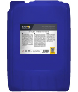 Антифриз готовый RINNOL ECO DRIVE COOLANT RED FC, 20л