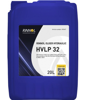 Гидравлическое масло RINNOL OLGER HYDRAULIC HVLP 32, 20л