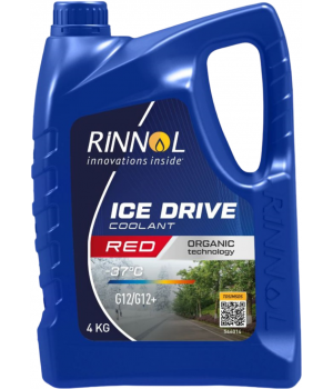 Антифриз готовый RINNOL ICE DRIVE COOLANT RED, 4кг