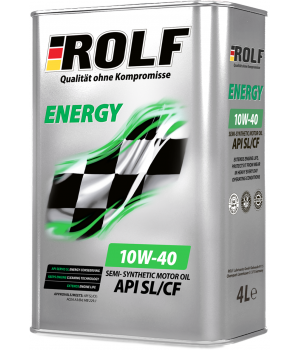Моторное масло ROLF ENERGY 10W-40 API SL/CF, 4л