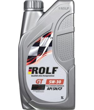 Моторное масло ROLF GT 5W-30 API SN/CF, 1л