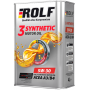 Моторное масло ROLF 3-SYNTHETIC 5W-30 ACEA A3/B4 (металл), 4л