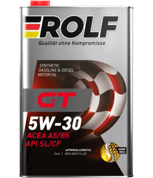 Моторное масло ROLF GT 5W-30 A5/B5 SL/CF, 1л