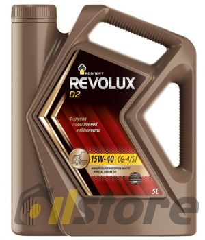Моторное масло Роснефть RN Revolux D2 15W-40, 5л