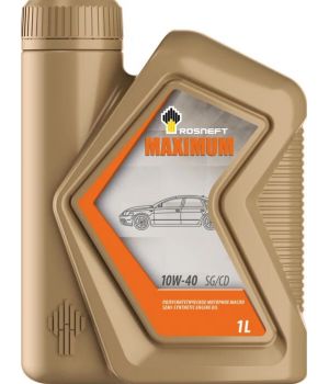 Моторное масло Rosneft Maximum 10W-40 (РНПК), 1л