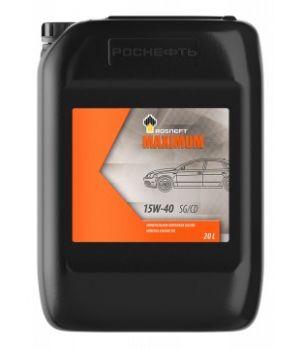 Моторное масло Роснефть RN Maximum 15W-40, 20л