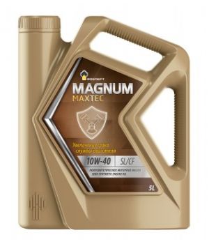Моторное масло Rosneft Magnum Maxtec 10W-40 (РНПК), 5л