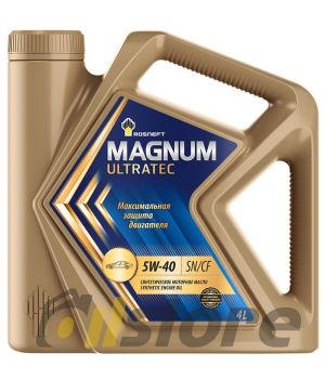 Моторное масло Rosneft Magnum Ultratec 5W-40 (РНПК), 4л