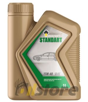 Моторное масло Роснефть Standart 15W-40, 1л