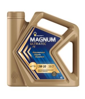 Моторное масло Роснефть Magnum Ultratec FE 5W-30, 4л