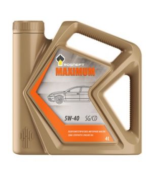 Моторное масло РОСНЕФТЬ RN Maximum 5W-40, 4л