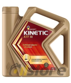 Трансмиссионное масло Rosneft Kinetic ATF III (РНПК), 4л