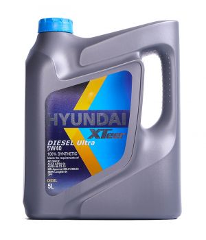 Моторное масло HYUNDAI XTeer Diesel Ultra 5W-40, 5л