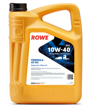 Моторное масло ROWE HIGHTEC FORMULA GT 10W-40 HC, 5л