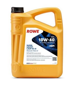 Моторное масло ROWE HIGHTEC SUPER LEICHTLAUF HC-O 10W-40, 5л