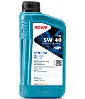 Моторное масло ROWE HIGHTEC SYNT RSi 5W-40, 1л
