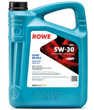 Моторное масло ROWE HIGHTEC SYNT RS DLS 5W-30, 4л