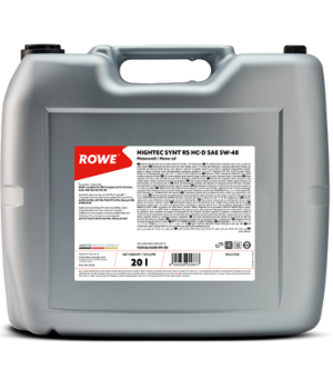 Моторное масло ROWE HIGHTEC SYNT RS HC-D 5W-40, 20л