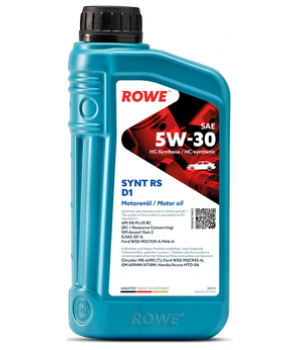 Моторное масло ROWE HIGHTEC SYNT RS D1 5W-30, 1л