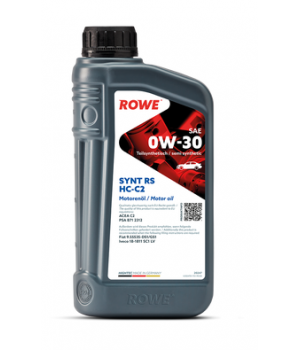 Моторное масло ROWE HIGHTEC SYNT RS 0W-30 HC-C2, 1л