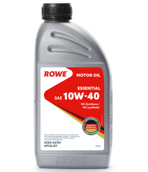 Моторное масло ROWE ESSENTIAL 10W-40, 1л