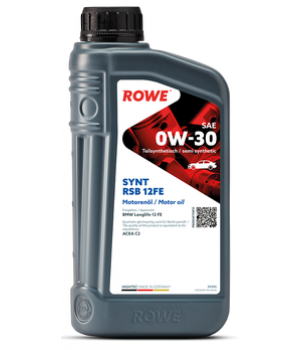 Моторное масло ROWE HIGHTEC SYNT RSB 12FE 0W-30, 1л