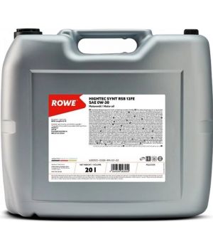 Моторное масло ROWE HIGHTEC SYNT RSB 12FE 0W-30, 20л