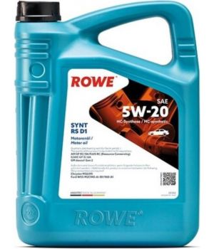 Моторное масло ROWE HIGHTEC SYNT RS D1 5W-20, 5л