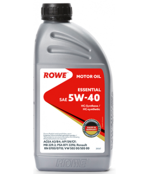 Моторное масло ROWE ESSENTIAL 5W-40, 1л