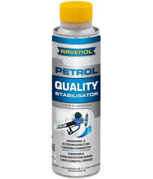 Присадка-стабилизатор бензина RAVENOL Petrol Qualitiy Stabilisator, 0,3л