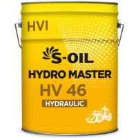 Гидравлическое масло S-OIL HYDRO MASTER HV 46, 20л
