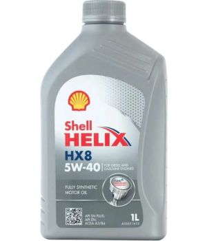 Моторное масло SHELL Helix HX8 Synthetic 5W-40 SN Plus, 1л