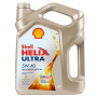 Моторное масло Shell Helix Ultra 5W-40 SN Plus, 4л
