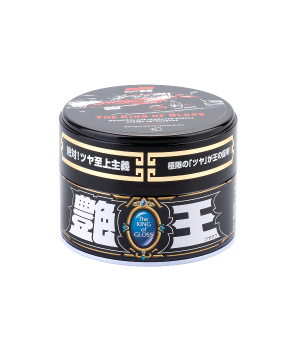 Полироль для кузова усиление блеска Soft99 The King of Gloss для темных, 300 гр