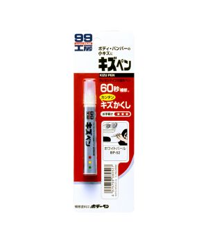 Краска-карандаш для заделки царапин Soft99 KIZU PEN белый, 20гр.