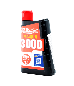 Полироль абразивный 3 микр. Soft99 Liquid Compound #3000, 300мл