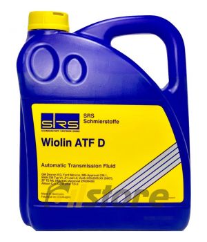 Трансмиссионное масло SRS Wiolin ATF D, 4л