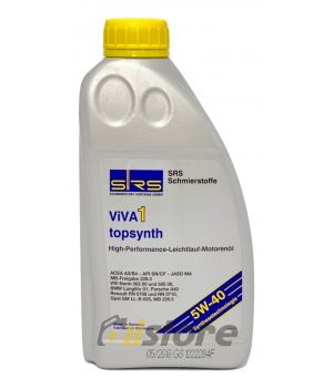 Моторное масло SRS VIVA 1 topsynth 5W-40, 1л
