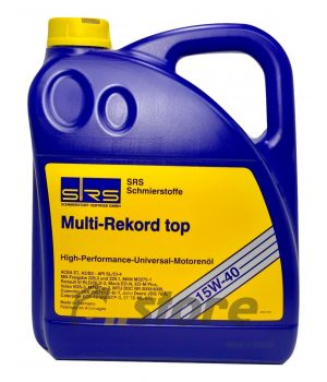 Моторное масло SRS Multi-Rekord top 15W-40, 4л