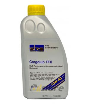 Моторное масло SRS Cargolub TFX 10W-40, 1л