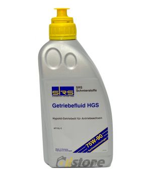 Трансмиссионное масло SRS Getriebefluid HGS 75W-90, 1л