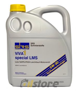 Моторное масло SRS VIVA 1 special LMS 5W-30, 4л
