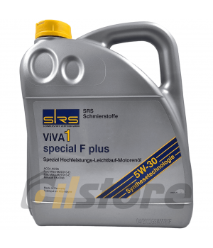 Моторное масло SRS VIVA 1 Special F Plus 5W-30, 4л