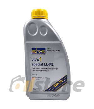 Моторное масло SRS VIVA 1 Special LL-FE 0W-20, 1л